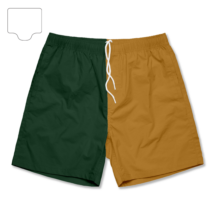 ColorBlock Beach Shorts