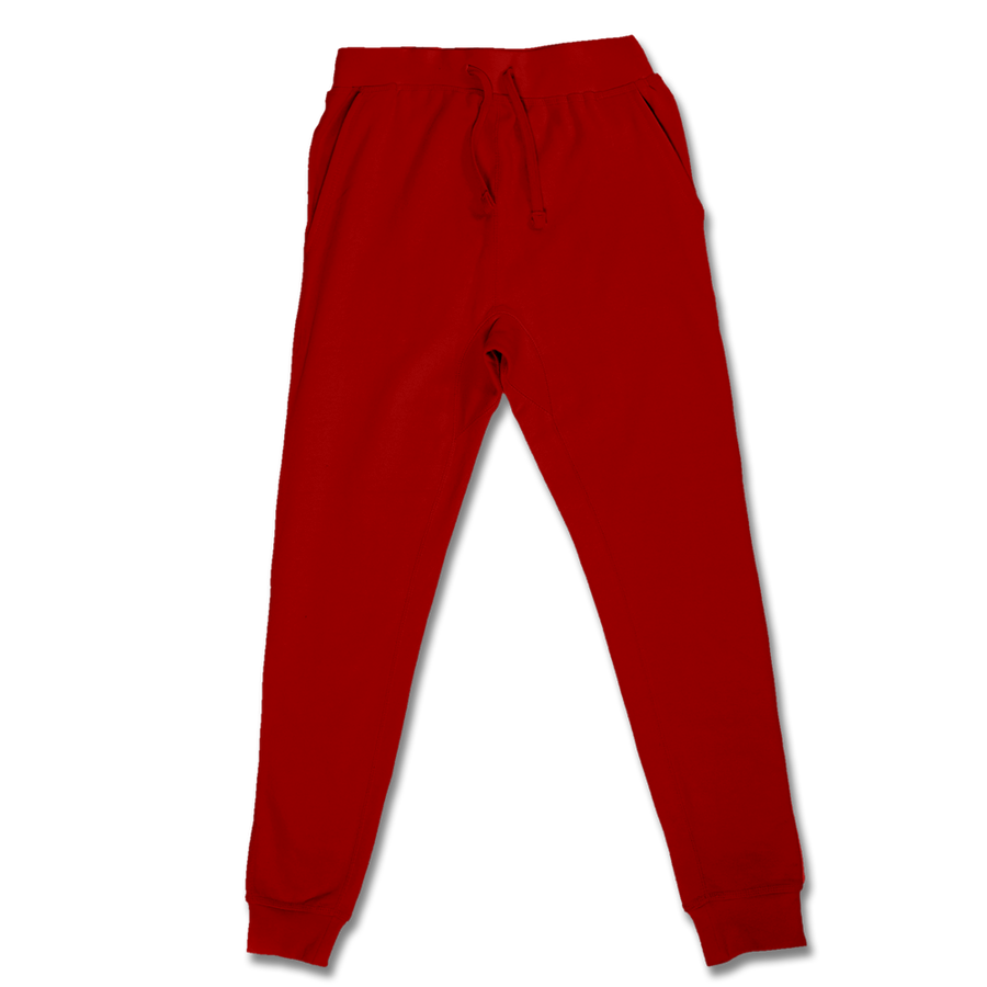 Custom Red Jogger Pants