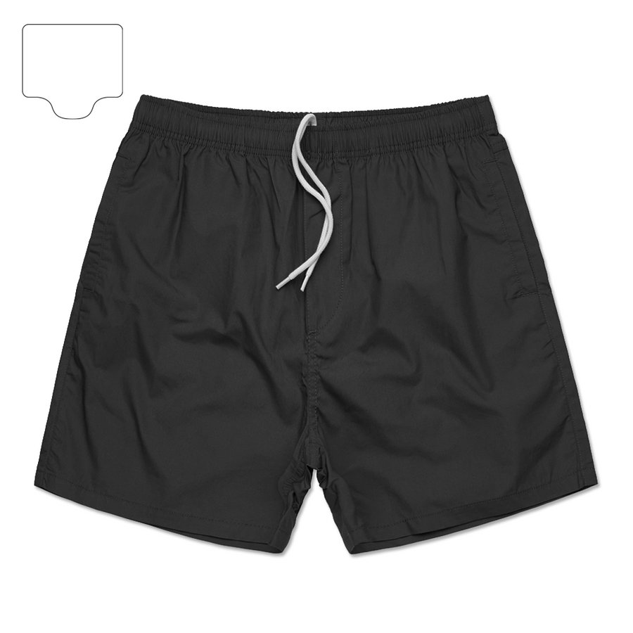 Embossed Beach Shorts