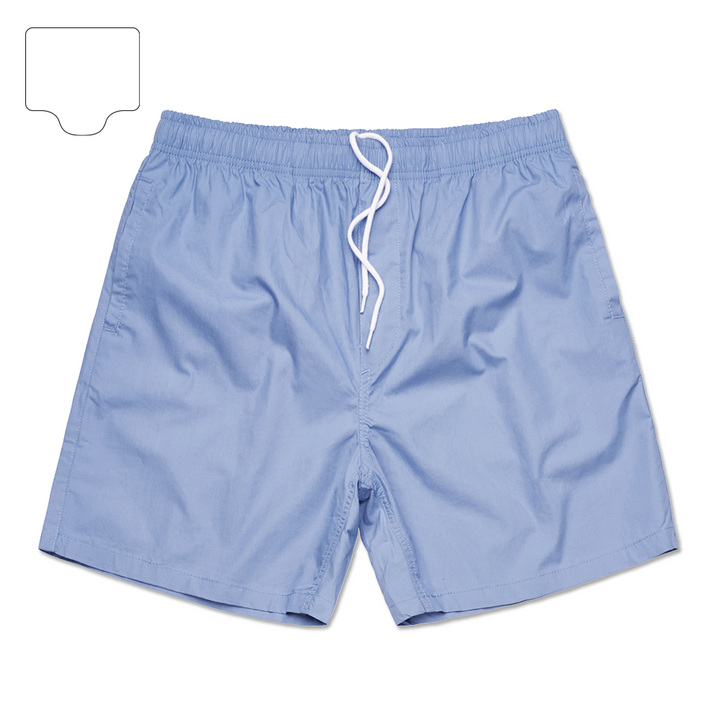 Embossed Beach Shorts