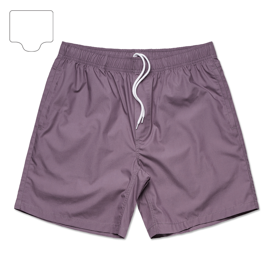 Embossed Beach Shorts