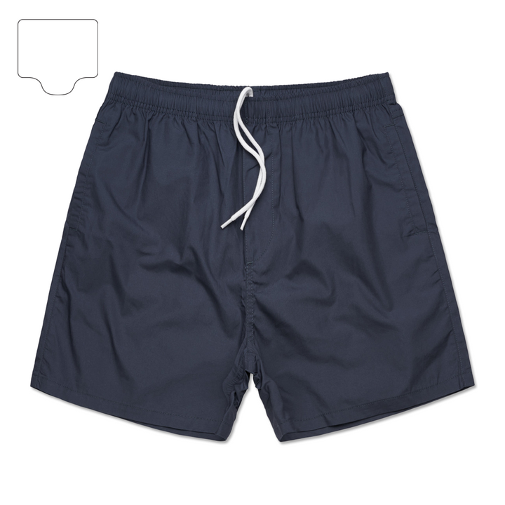 Embossed Beach Shorts