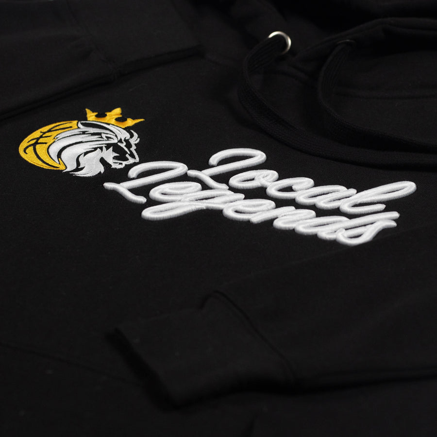 Local Legends Logo Embossed Hoodie