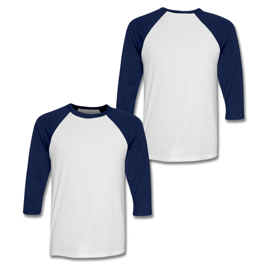 Custom Navy Baseball Shirt