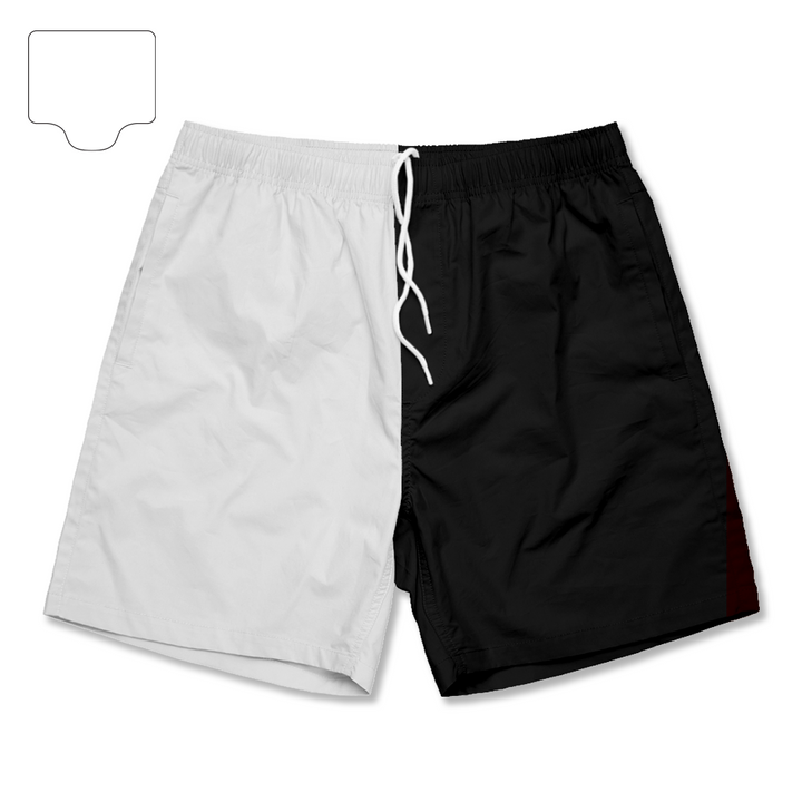 Black&White Beach Shorts