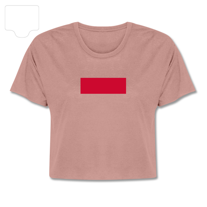 Box Logo Women's Crop Shirt