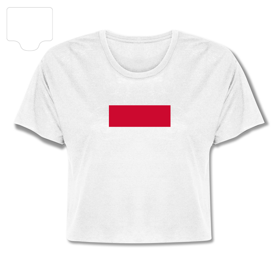 Box Logo Women's Crop Shirt