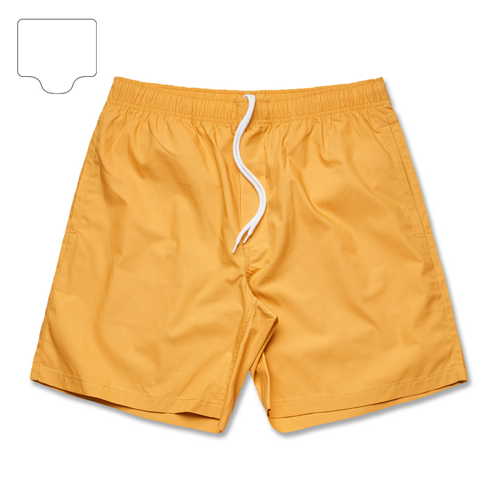 Embossed Beach Shorts