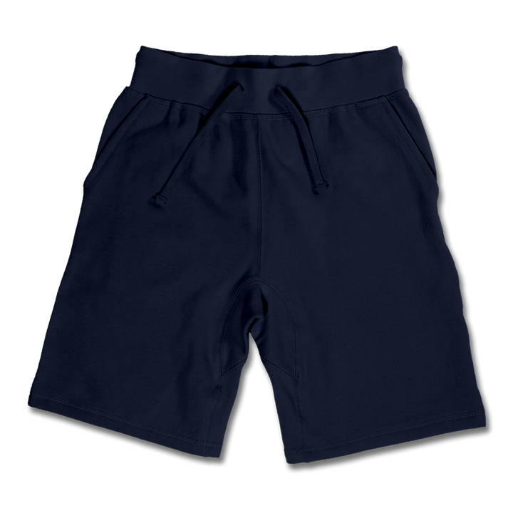 Custom Navy Jogger Shorts