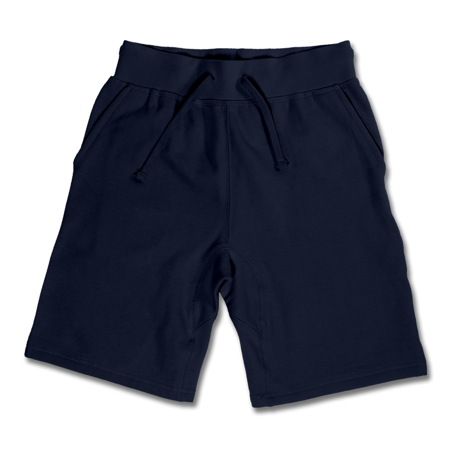 Custom Navy Jogger Shorts