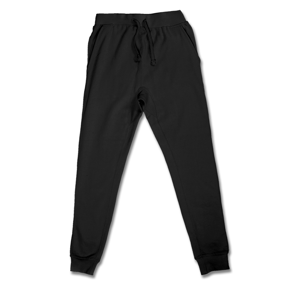 Custom Black Jogger Pants