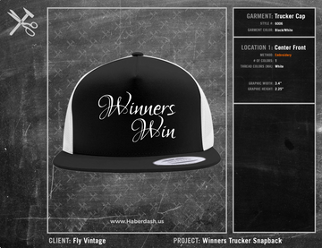 Fly Vintage Winners Trucker Snapback