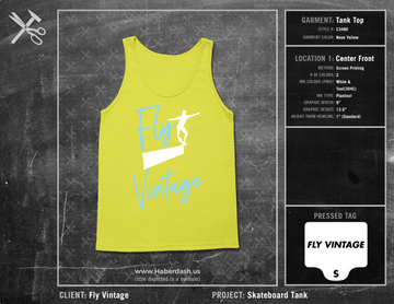 Fly Vintage Skateboard Tank