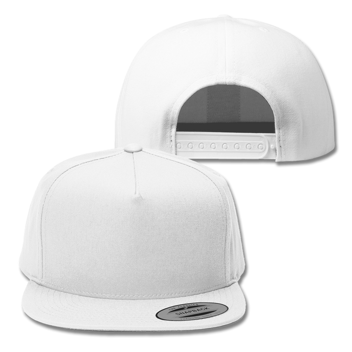Custom White Snapback Hat